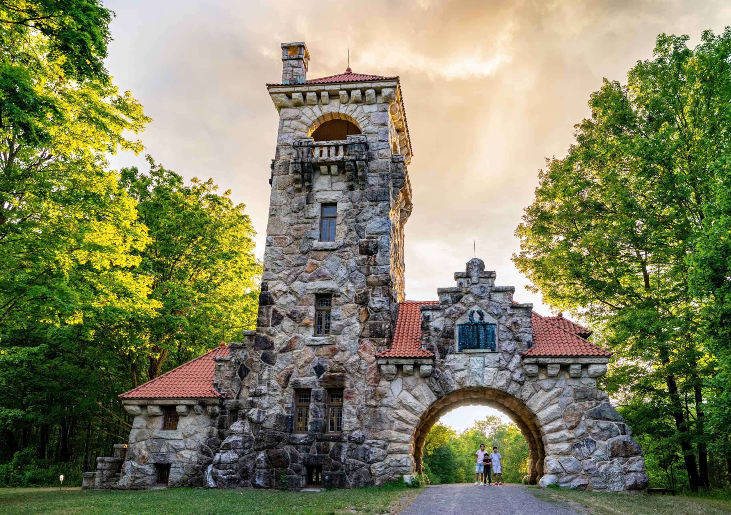 Testimonial Gateway at Mohonk Preserve - Minnewaska State Park - Severance filming locations